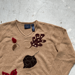 Vintage Crazyhorse Granny Sweater, XL for Women