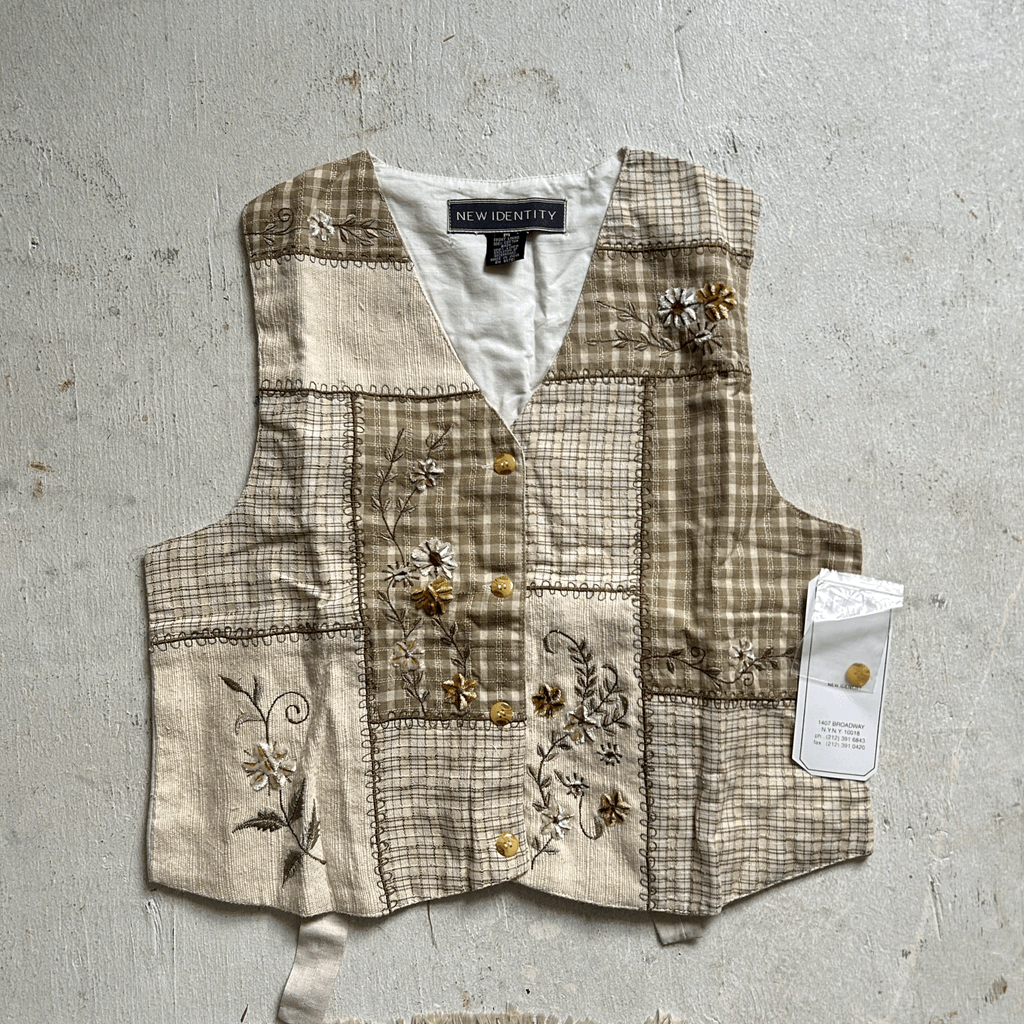 Cowgirl Granny Patchwork Vest