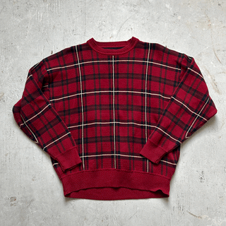 Vintage Cozy Winter Cowgirl Sweater, Medium for Women