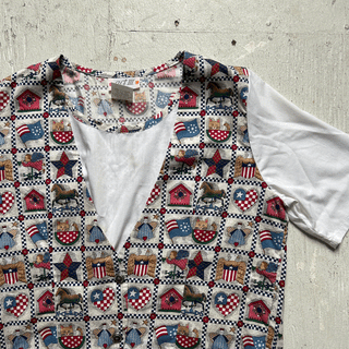 Vintage Cowgirl Granny USA Shirt, Medium for Women