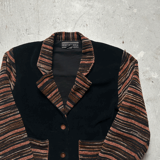Vintage Winter Sunset Cowgirl Jacket, Medium for Women