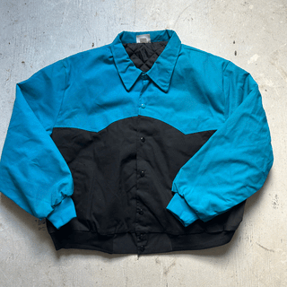 Vintage Turquoise Cowboy Jacket, 3XL