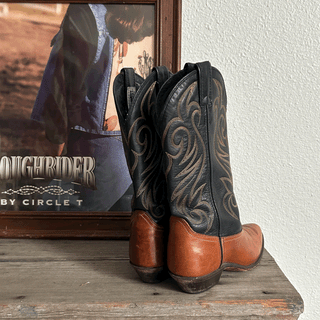 Vintage Code West Cowboy Boots, Women's 6