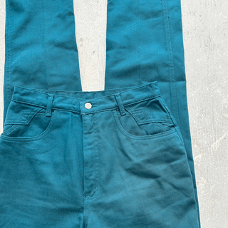 Vintage Turquoise Ropers 29 inch waist