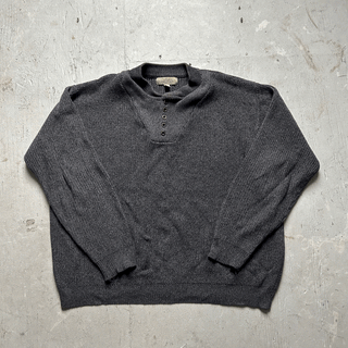 Vintage Grey Cowboy Sweater, 2XL for Men