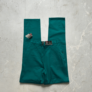 Vintage Deadstock Green Blazé Jeans 26 inch waist for Women