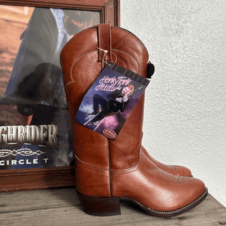 Vintage J Chisholm Cowboy Boots, Men's 10
