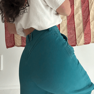Vintage Turquoise Blazé Jeans 26 inch waist for Women