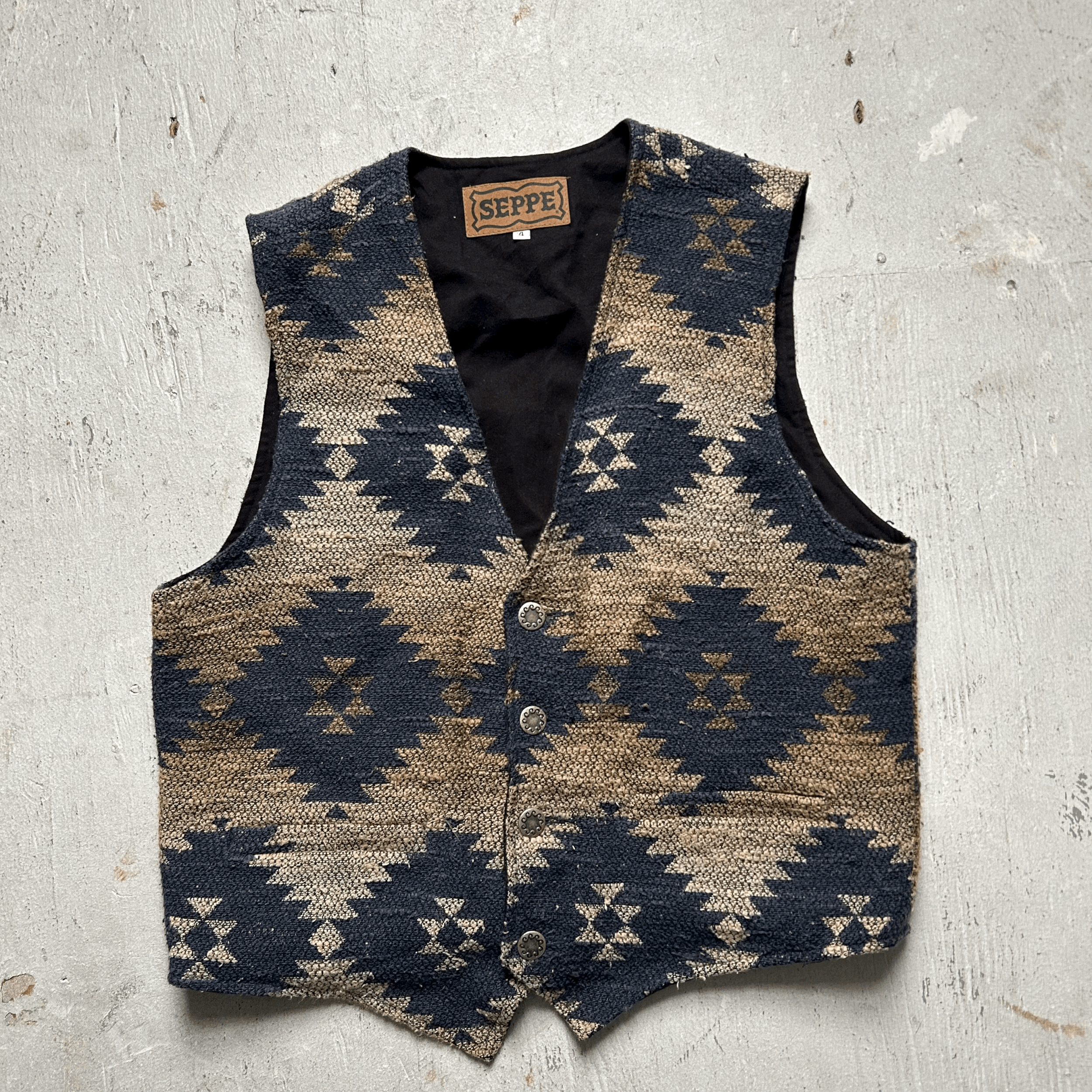 Cowboy Blues Vest - XL