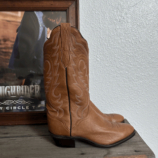 J Chisolm Vintage Deadstock Cowboy Boots, Men's 8.5 /Women's 10