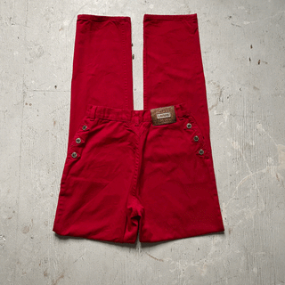 Vintage Roper Red Lawmans 28 inch waist