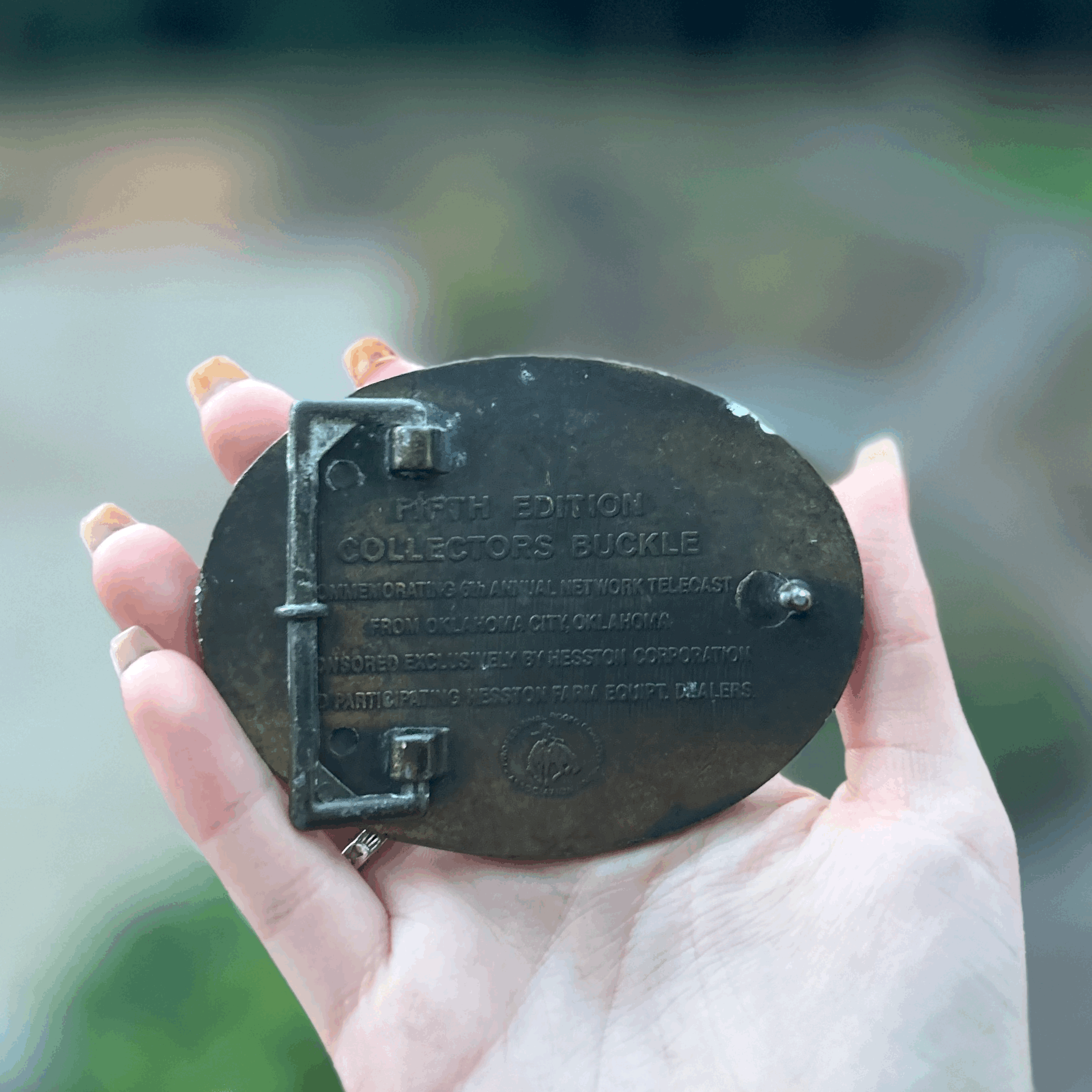 National Finals Rodeo 1979 Collectors Buckle