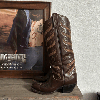 Vintage Tony Lama Cowboy Boots, Women's 5