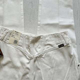 Vintage White Silverlake Wranglers 33 inch waist for Women