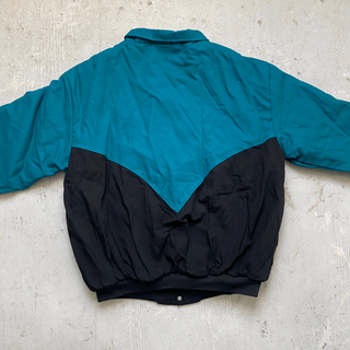 Vintage Turquoise Cowboy Jacket, 3XL