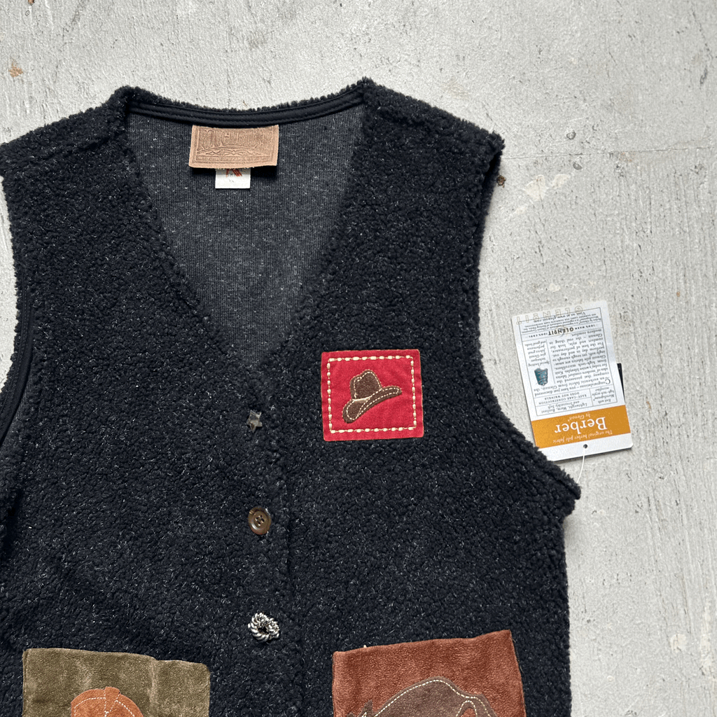 Brand New Roughrider Fleece Cowgirl Vest - Small