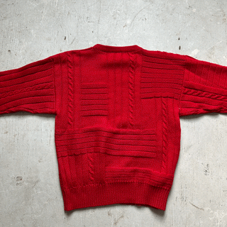 Vintage Red River Sweater, XL for Men