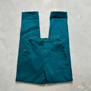 Vintage Turquoise Blazé Jeans 26 inch waist for Women