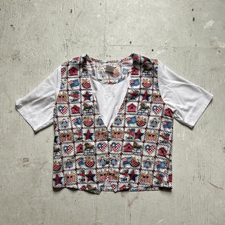 Vintage Cowgirl Granny USA Shirt, Medium for Women