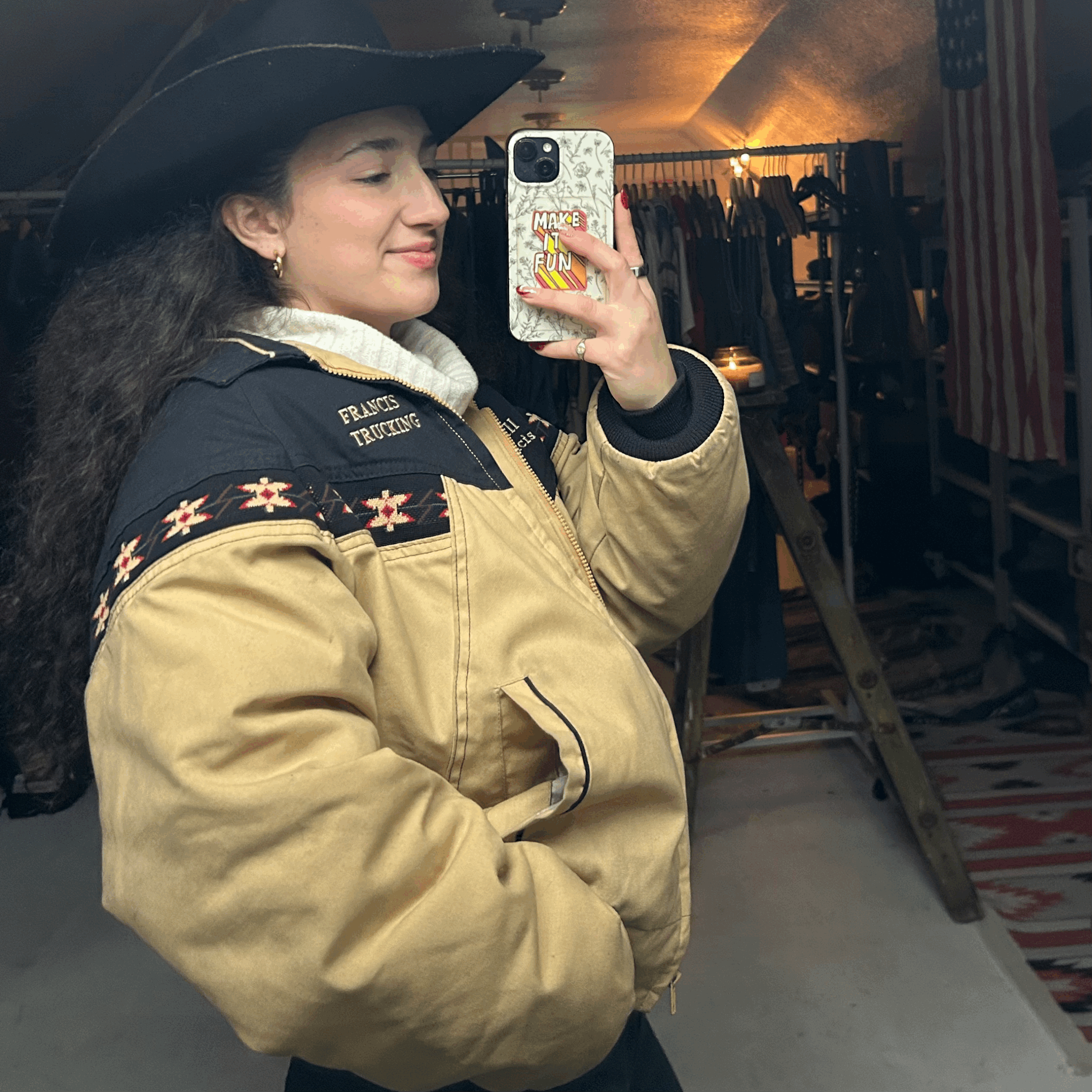 Santa Fe Trucker Jacket - Small