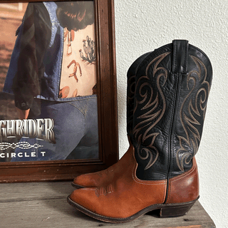 Vintage Code West Cowboy Boots, Women's 6