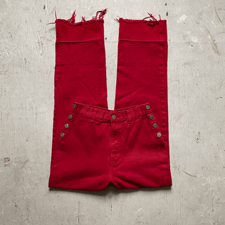 Vintage Red Lawmans 24 inch waist