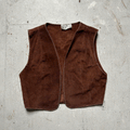 Leather Vest - XS