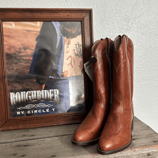 Vintage J Chisholm Cowboy Boots, Men's 10