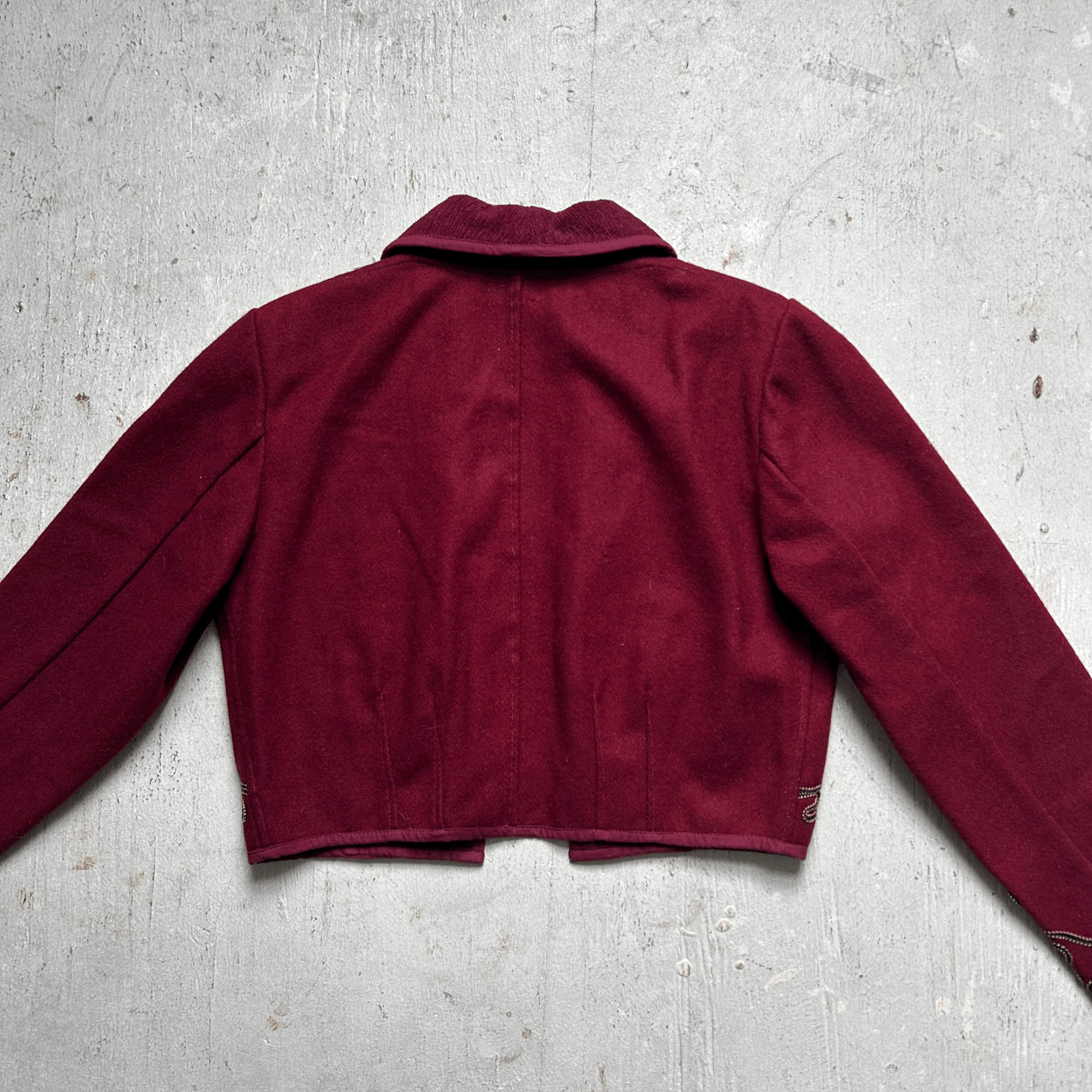 Cropped Red Cowgirl Jacket - Small