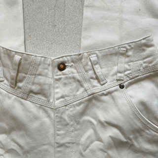 Vintage White Silverlake Wranglers 33 inch waist for Women