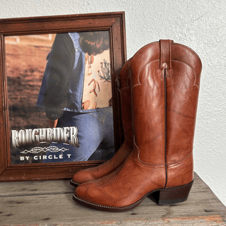 Vintage J Chisholm Cowboy Boots, Men's 10