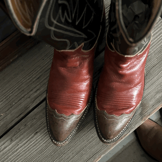 80s Tony Lama Cowboy Boots, Women's 5