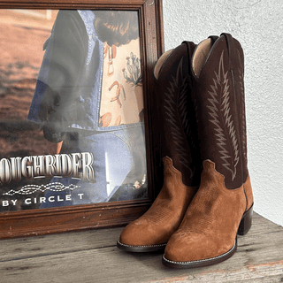 Vintage J Chisholm Deadstock Cowboy Boots, Men's 8.5, Women's 10