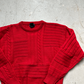 Vintage Red River Sweater, XL for Men