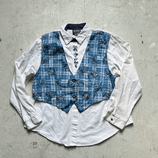 Vintage Roughrider Cowgirl Shirt, XL for Women