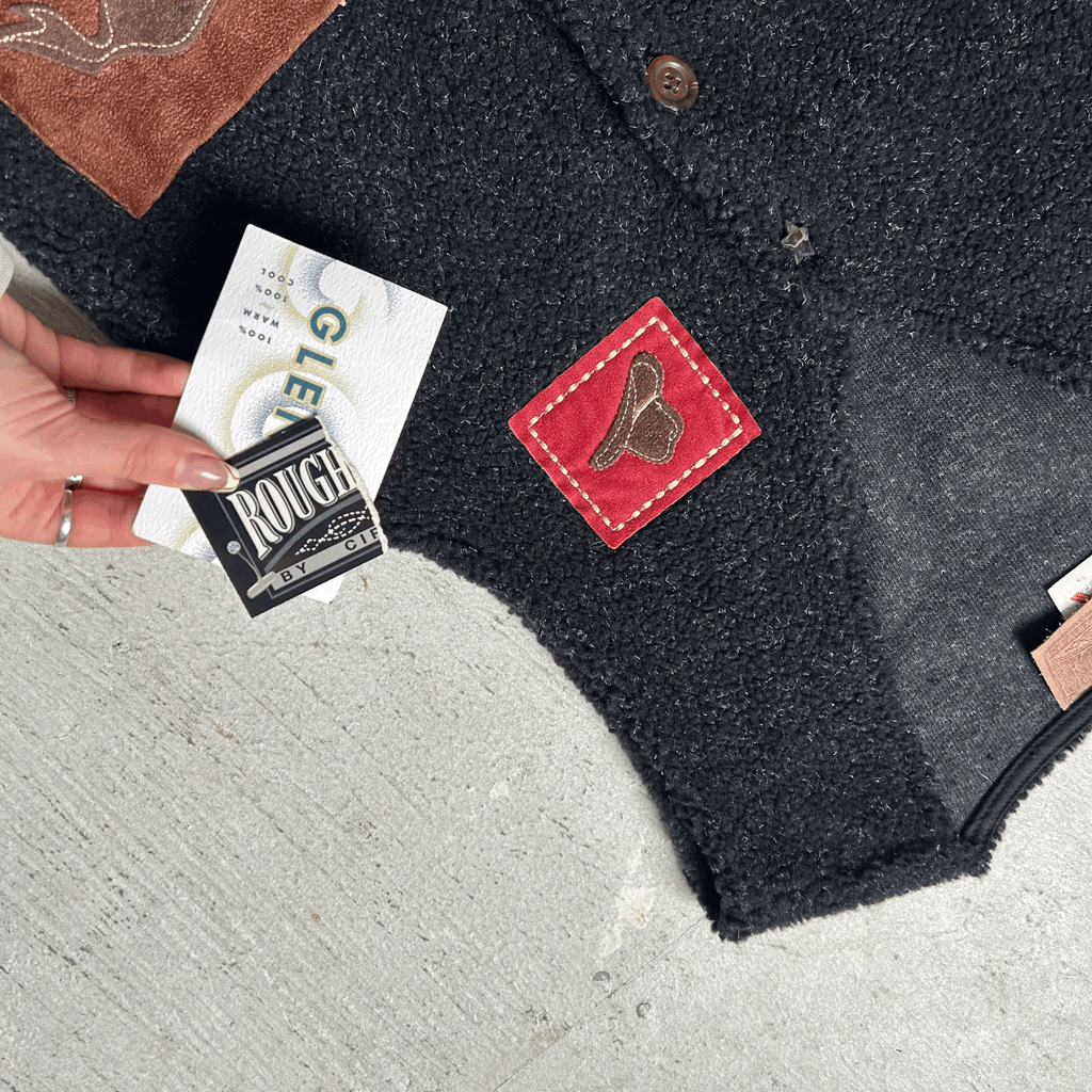 Brand New Roughrider Fleece Cowgirl Vest - Small