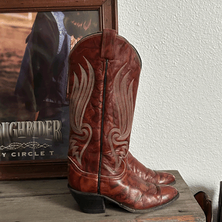 70s Tony Lama Cowboy Boots, Women's 5.5