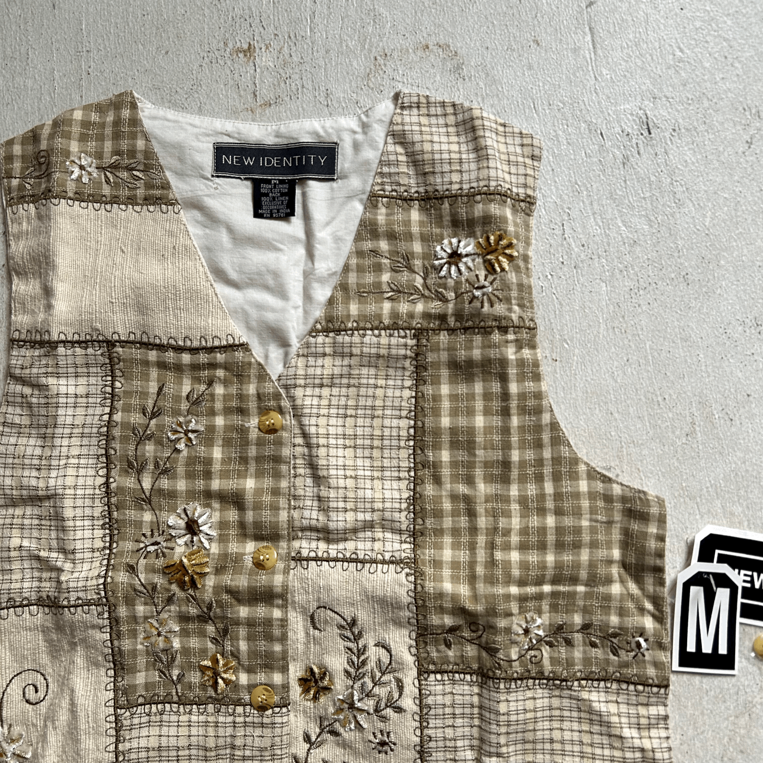 Cowgirl Granny Patchwork Vest