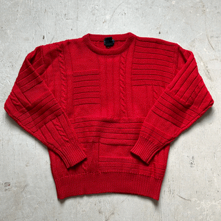 Vintage Red River Sweater, XL for Men