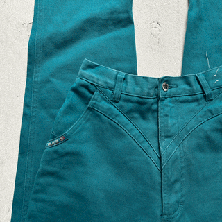 Vintage Turquoise Blazé Jeans 26 inch waist for Women