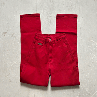 Vintage Red Red Ropers 23 inch/24 inch waist