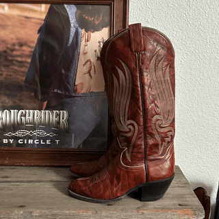 70s Tony Lama Cowboy Boots, Women's 5.5