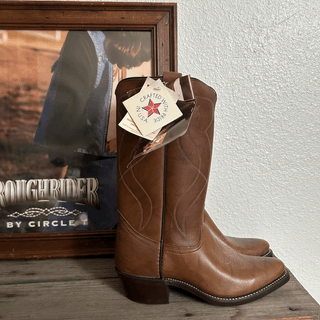 Vintage Texas Cowboy Boots, Men's 8.5