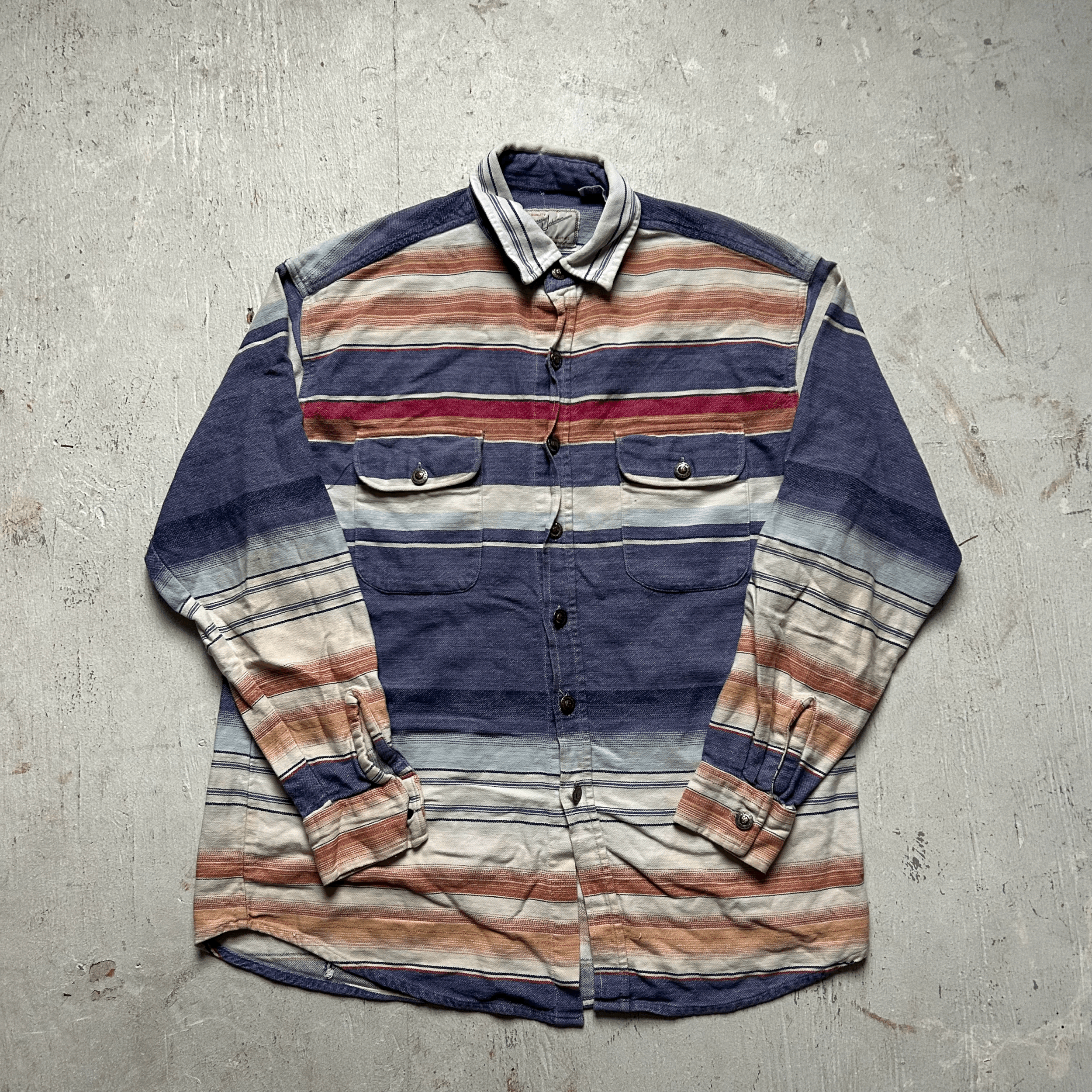 Rainbow Trout Cowboy Flannel - XL