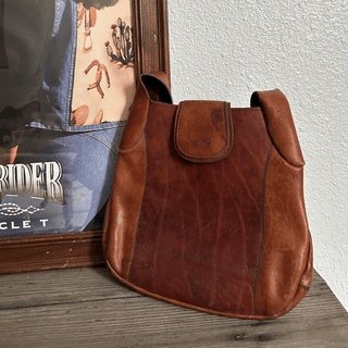 Vintage Coeur d'Alene Cowgirl Leather Bag