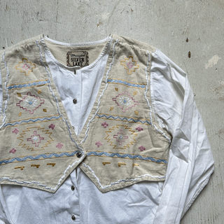 Vintage Silverlake Wrangler Cowgirl Shirt, Medium for Women