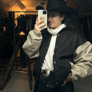 Vintage Sawtooth Mountain Cowboy Jacket, Medium